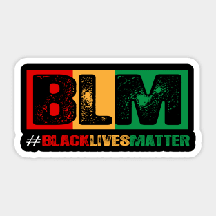 BLM #Black Lives Matter Sticker